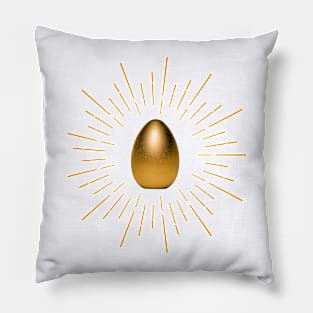 Golden Egg Pillow