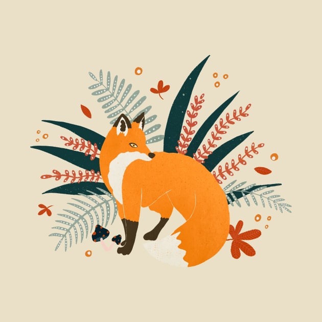 Autumn fox by Home Cyn Home 