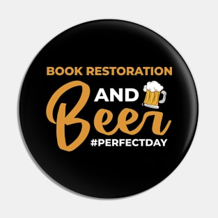 Book Restoration and Beer perfectday Books Restore Pin