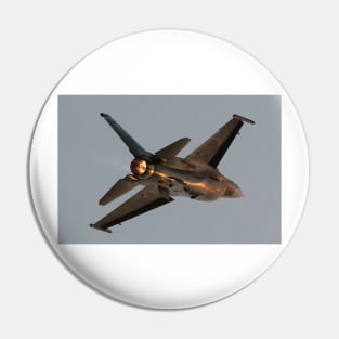 F-16 in Afterburner Pin