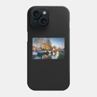 The Canal At Newbury Phone Case