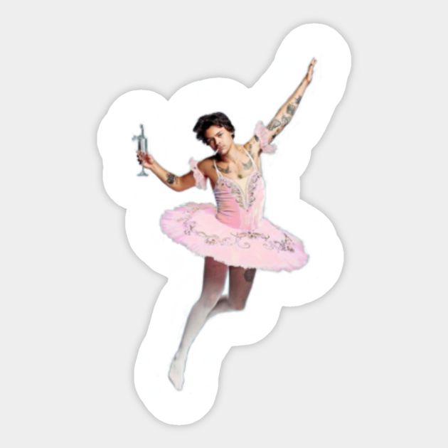 Harry Styles Ballerina Harry Styles Merch Sticker Teepublic