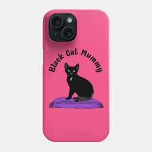 Black Cat Mummy Phone Case