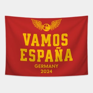 Vamos España Germany 2024 Soccer Tapestry