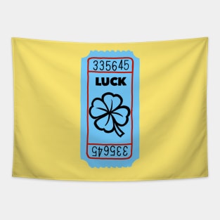 Luck Ticket Tapestry
