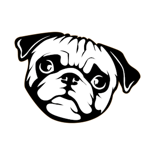 Pug funny face T-Shirt