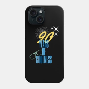 90 years of coolness Phone Case