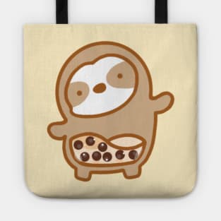 Cute Boba Sloth Tote