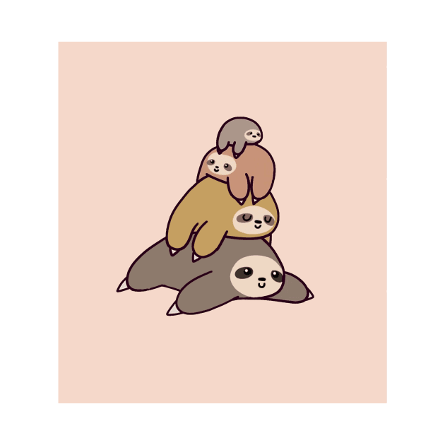 Sloth design by AbromsonStore