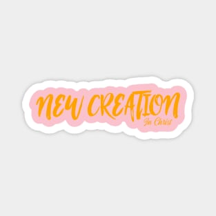 New creation tee Magnet