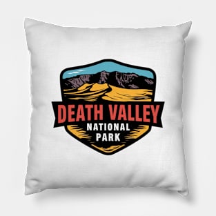 Death Valley Emblem Pillow