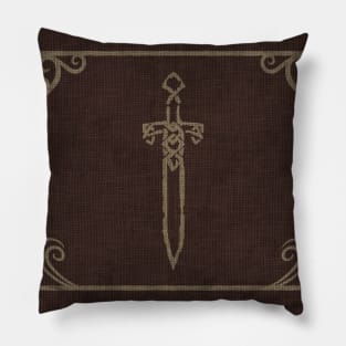 TES Tapestry 29 - Fighters Guild (ESO) Pillow