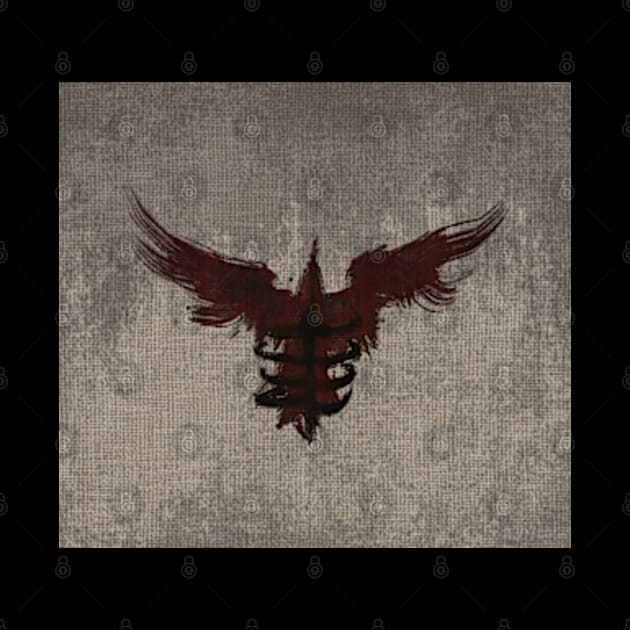 Fallout Tapestry 6 - Blood Eagles Flag by Cleobule