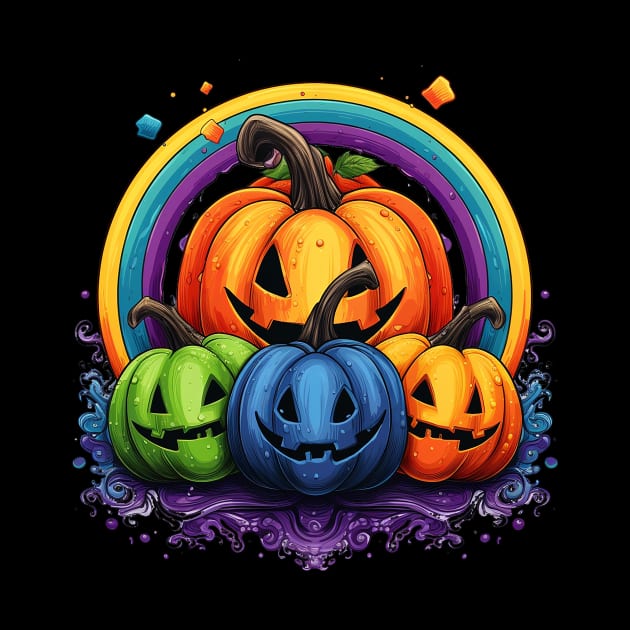 Spectacular Shades Pumpkin Rainbow by erixwhite