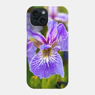 Purple Iris Flower Phone Case