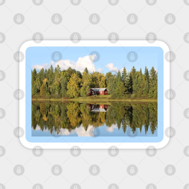 Howard Lake, Northern Ontario, Canada Magnet by MaryLinH