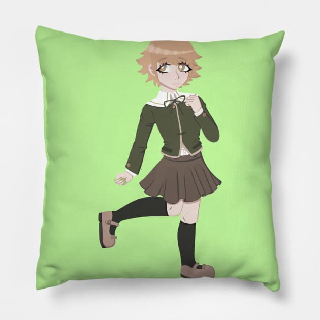 Chihiro Fujisaki Pillow by EmzGalaxy