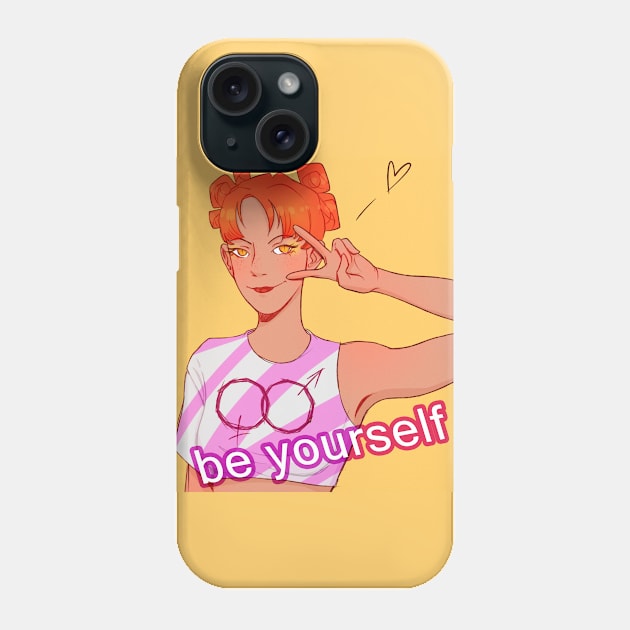 be yourself Phone Case by BLOODY_DANDELIO
