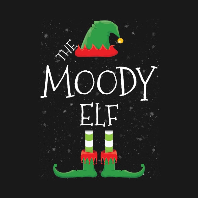 MOODY Elf Family Matching Christmas Group Funny Gift by tabaojohnny