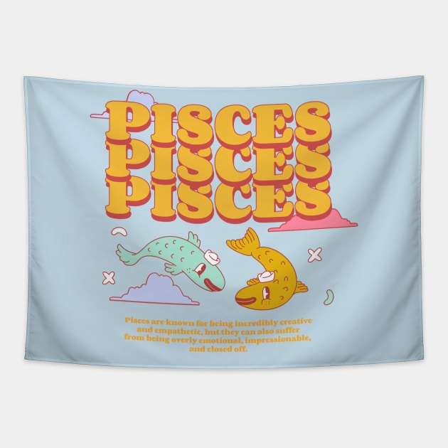 Pisces Tapestry by WOAT