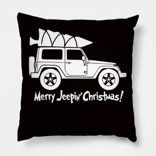 Merry Christmas 2021 Shirt Off Road Christmas Tree Gift Pillow