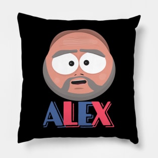 If Alex Jones Was a South Park Character Pillow