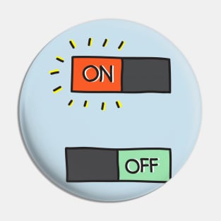 electricity power button Pin