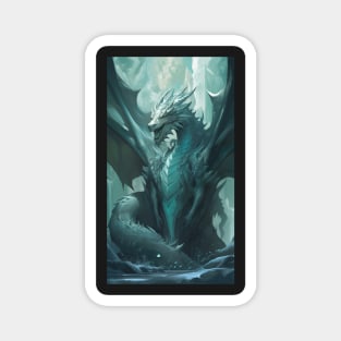 Ice Dragon Magnet