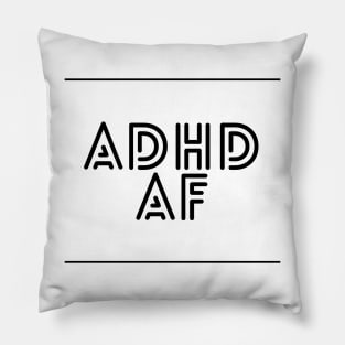 ADHD modern design tee Pillow