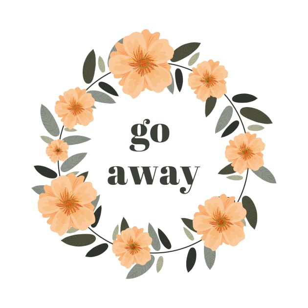 Go Away Introvert by Craftee Designs