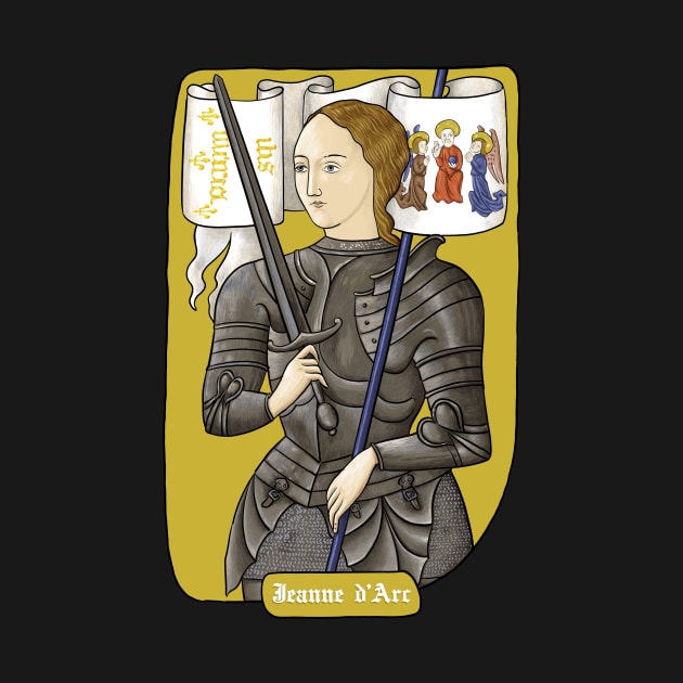 Joan of Arc, saint, heroine of France by StabbedHeart