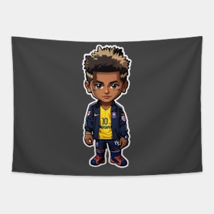 neymar brazil football Halloween Tapestry