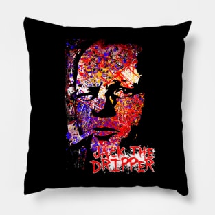 Jackson Pollock Inspired Design Pillow