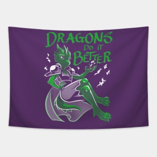 Dragons Do It Better Tapestry