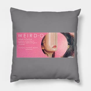 weird.o Pillow