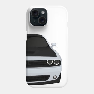 Challenger Silver + Black Phone Case