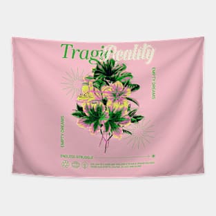 Tragic Reality Sad Sadness Broken Dreams Wild Flower feelings Tapestry