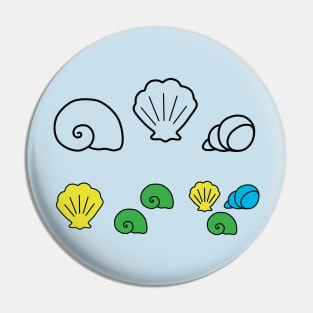 Sea shell Pin