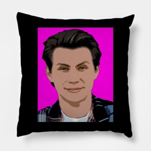 christian slater Pillow