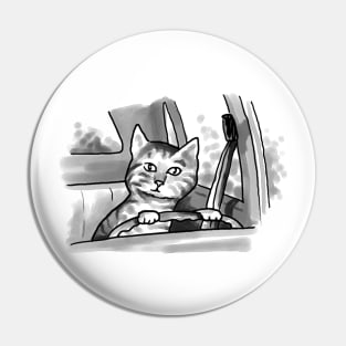 Cat Driving Pin