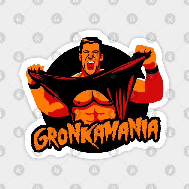 Tampa Bay Gronkamania Magnet by Carl Cordes