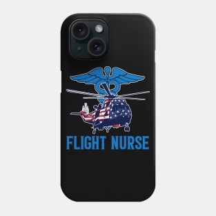 Flight Nurse American Flag Phone Case