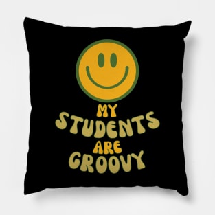 My students are groovy Pillow