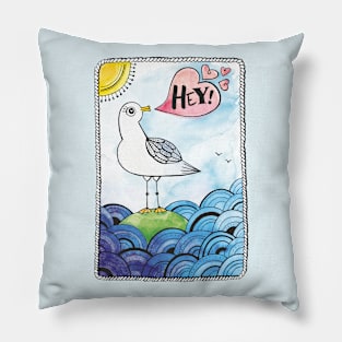 Seagull Pillow