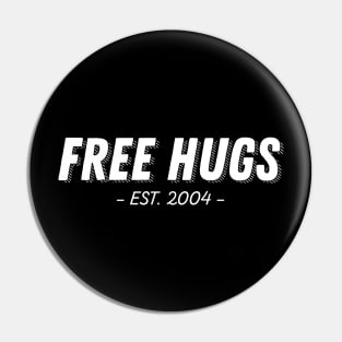 Free Hugs Pin