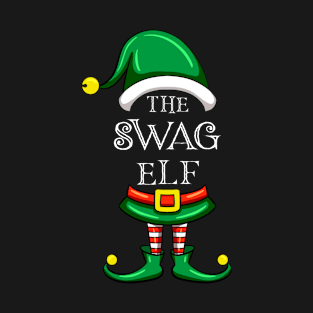 The Swag Elf Matching Family Christmas Pajama T-Shirt