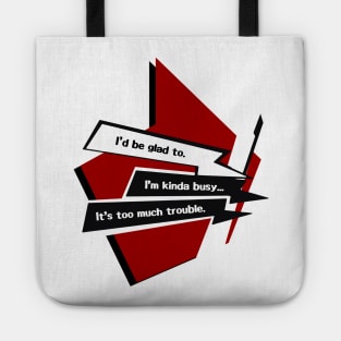 Persona 5 Options Tote