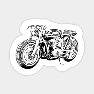 Cafe racer motorcycle Magnet