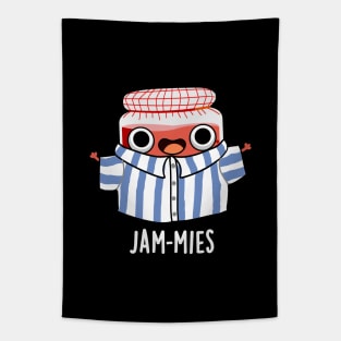 Jammies Funny Pyjamma Jam Pun Tapestry