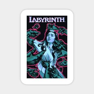 Labyrinth Helping Hands Art Magnet